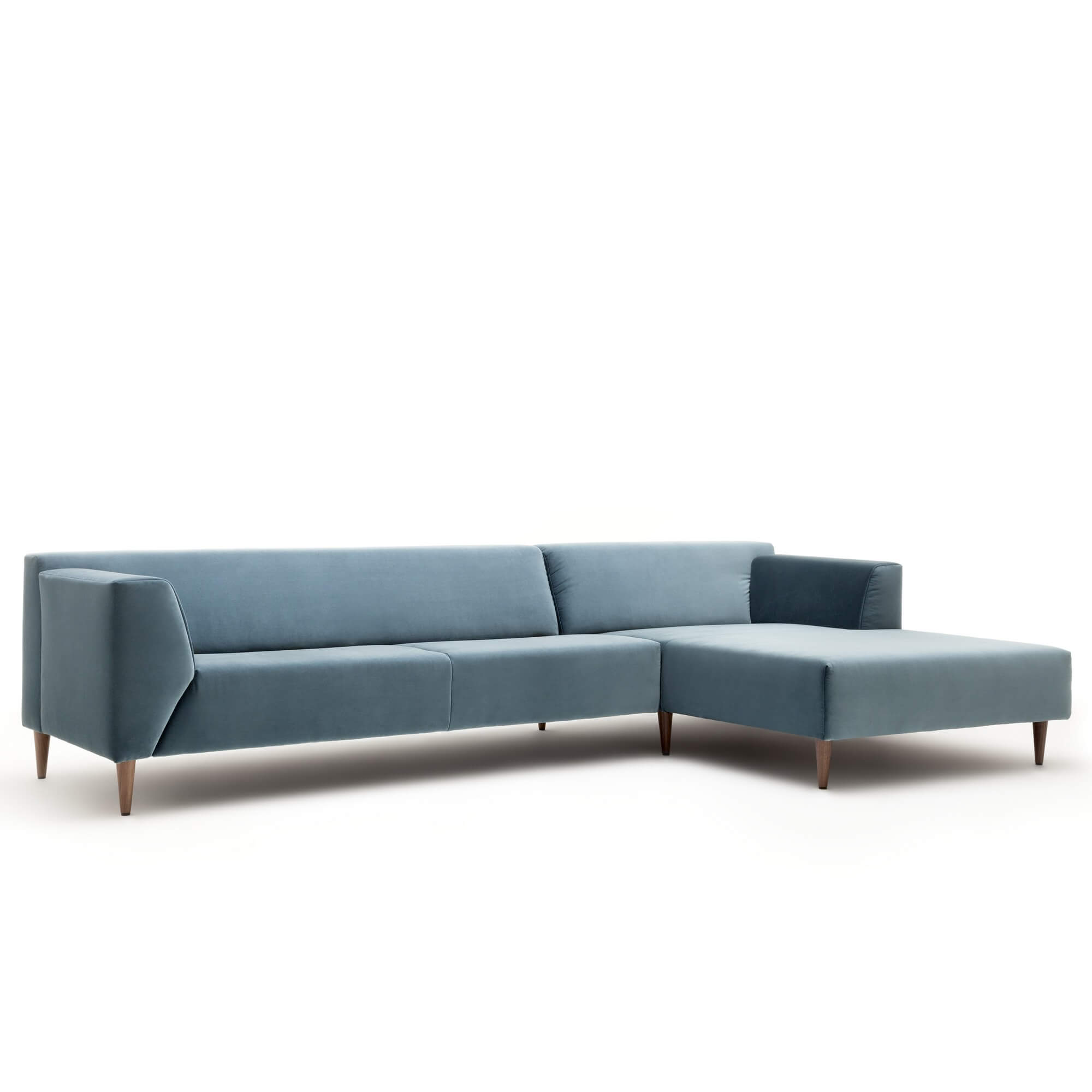 Кожаный диван в стиле минимализм Rolf Benz linea из Германии