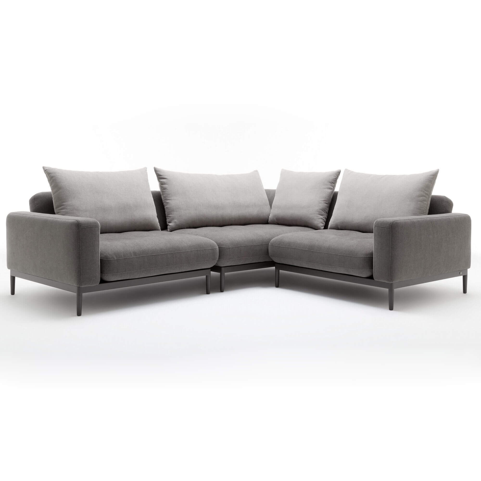 Кожаный диван в стиле хай-тек Rolf Benz Tira из Германии